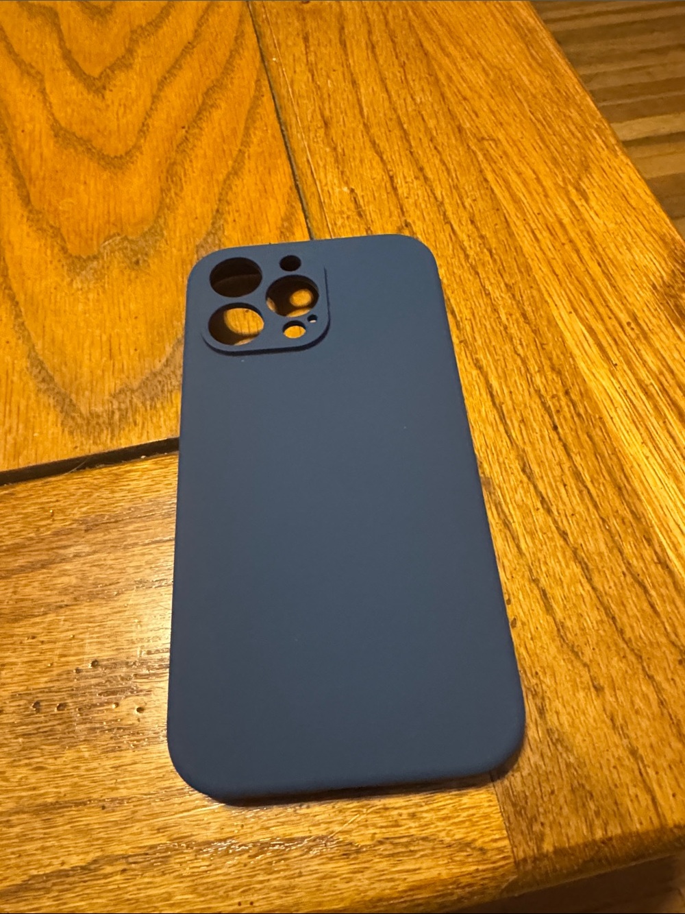 Navy Blue Silicone Phone Case for Cell Phones